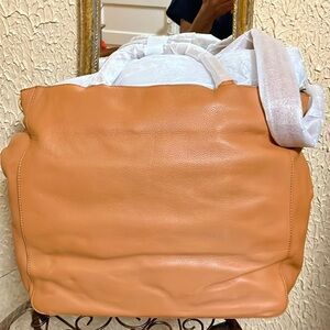 MARK & GRAHAM CAMEL TOTE